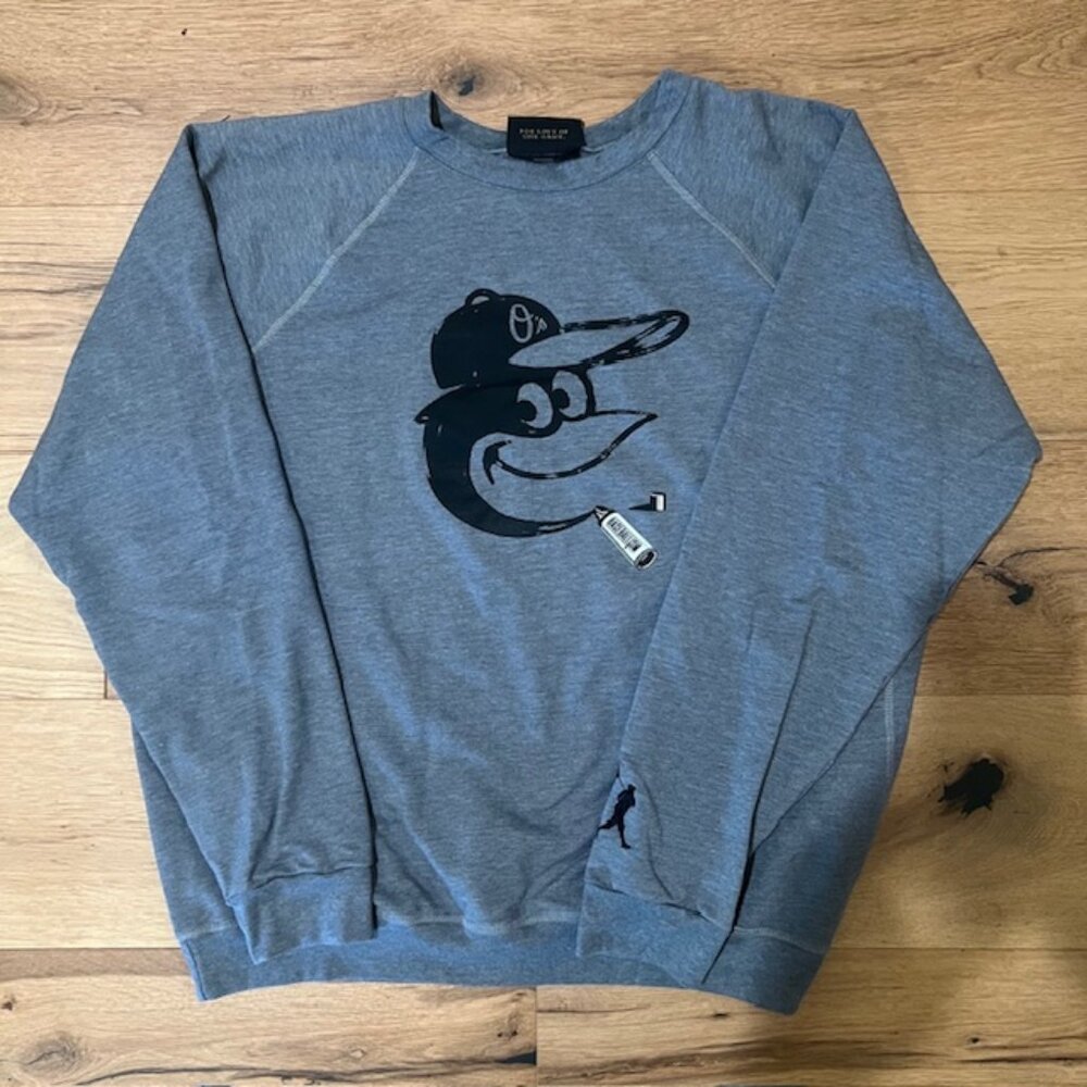 Baseballism Baltimore Orioles Eye Black crew neck - XL